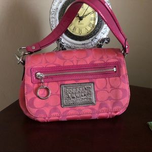 Pink Poppy Coach Purse